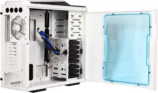 Alt view image 5 of 10 - IN WIN GRone White 0.8mm SECC Steel ATX Full Tower Computer Case