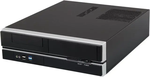 Alt view image 3 of 10 - In Win BL672 SFF mATX Slim case with IP-S300FF1-0 H Haswell Ready power supply, 8cm Fan, USB 3.0X2 & USB 2.0x2, HD audio, Air Filter