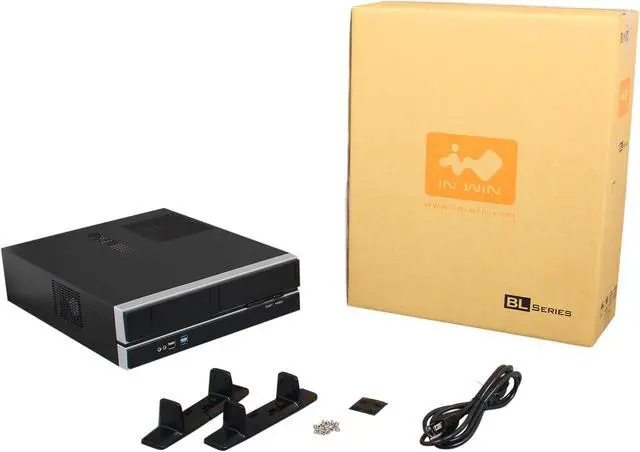 Alt view image 10 of 10 - In Win BL672 SFF mATX Slim case with IP-S300FF1-0 H Haswell Ready power supply, 8cm Fan, USB 3.0X2 & USB 2.0x2, HD audio, Air Filter