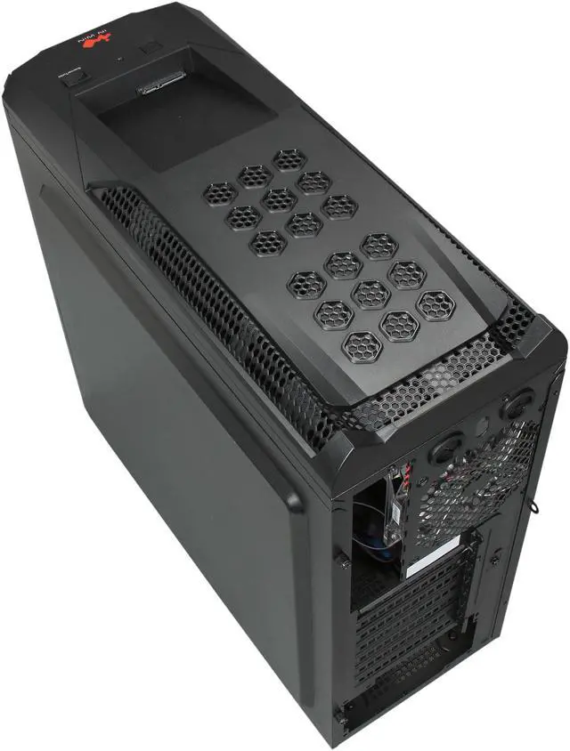Alt view image 9 of 10 - IN WIN GT1 Black SECC Steel ATX Mid Tower Computer Case