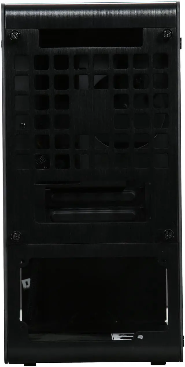 Alt view image 8 of 9 - IN WIN 901 Black Aluminum / Tempered Glass Mini-ITX Tower Computer Case Compatible with ATX PS2 / EPS 12V PSU Power Supply