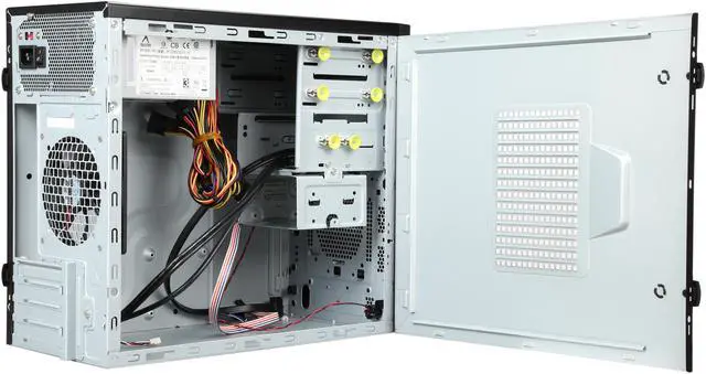 Alt view image 6 of 13 - IN WIN EM048.CH350TB3 Black SECC Micro ATX Mini Tower Computer Case