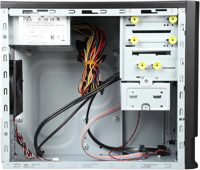 Alt view image 7 of 13 - IN WIN EM048.CH350TB3 Black SECC Micro ATX Mini Tower Computer Case