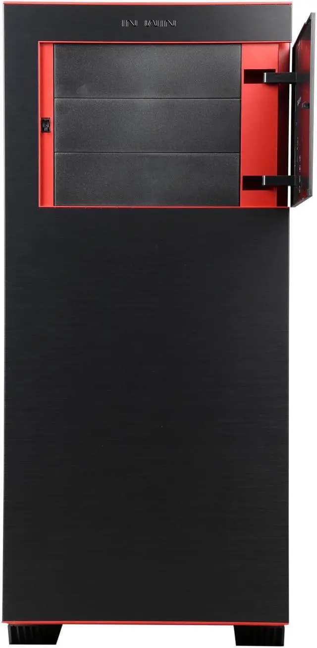 Alt view image 2 of 10 - IN WIN 707 BLACK SECC E-ATX full tower Computer Case ATX12V V2.3 / EPS 12V up to 220mm Power Supply