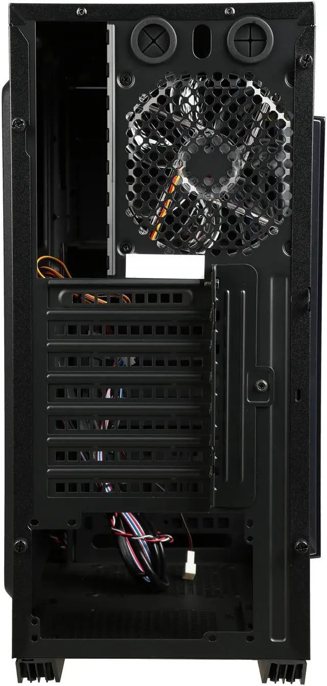 Alt view image 8 of 9 - IN WIN 503 BLACK SECC ATX Mid Tower Computer Case Compatible with up to 220mm ATX 12V/EPS Power Supply