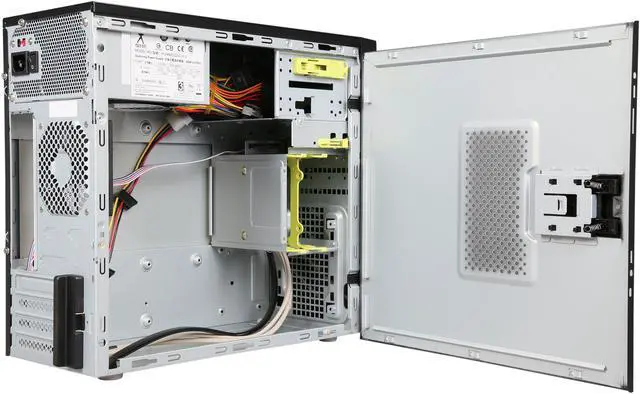 Alt view image 5 of 9 - IN WIN EFS052.CH450TB3 Black Mini Tower Computer Case MicroATX 12V Form Factor, PSII Size Power Supply