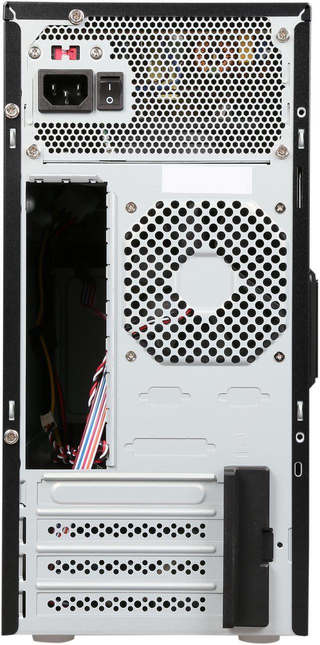 Alt view image 8 of 9 - IN WIN EFS052.CH450TB3 Black Mini Tower Computer Case MicroATX 12V Form Factor, PSII Size Power Supply