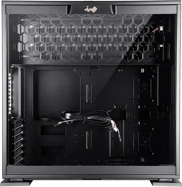 In Win 303 Black SECC Steel/Tempered Glass Case ATX Mid Tower, Dual ...