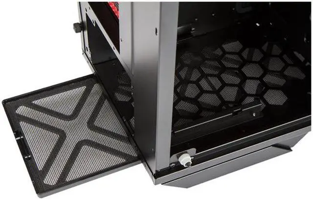 Alt view image 11 of 12 - IN WIN 509 Black / Grey SECC / Tempered Glass ATX Full Tower Computer Case ATX PS2 / EPS 12V Power Supply