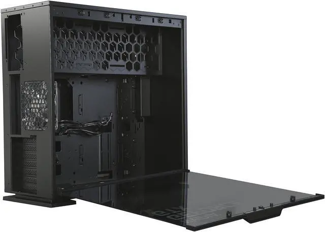 Alt view image 6 of 9 - IN WIN 303 Nvidia Black / White SECC Computer Case PSII: ATX12V Power Supply