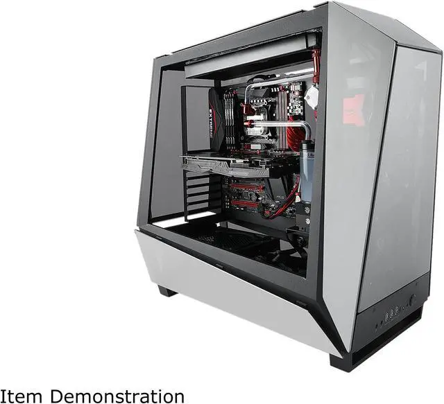 Alt view image 7 of 20 - IN WIN Tou 2.0 Black Aluminum / Tempered Glass ATX Full Tower Computer Case SIV-1065W Internal PSU Included (ATX12V V2.4 / EPS12V V2.92) - Length up to 210mm Power Supply