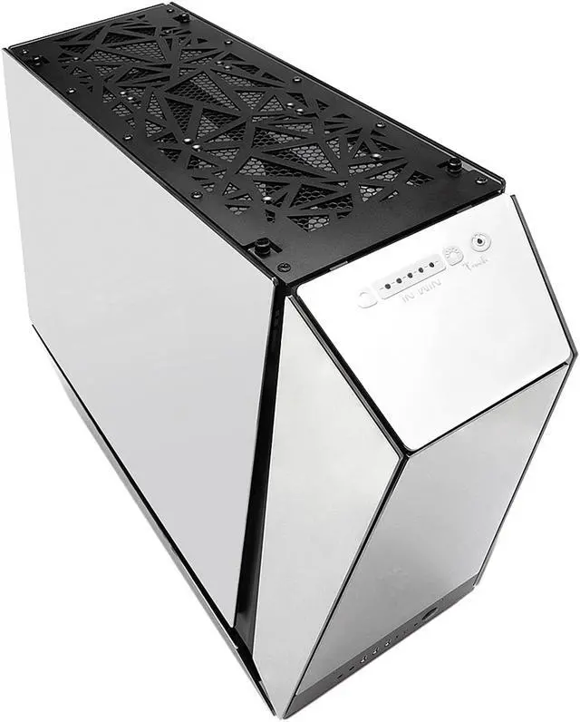Alt view image 4 of 20 - IN WIN Tou 2.0 Black Aluminum / Tempered Glass ATX Full Tower Computer Case SIV-1065W Internal PSU Included (ATX12V V2.4 / EPS12V V2.92) - Length up to 210mm Power Supply