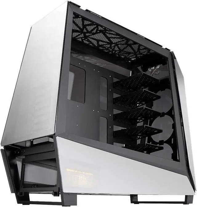 Alt view image 3 of 20 - IN WIN Tou 2.0 Black Aluminum / Tempered Glass ATX Full Tower Computer Case SIV-1065W Internal PSU Included (ATX12V V2.4 / EPS12V V2.92) - Length up to 210mm Power Supply