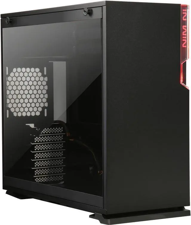 Main image of IN WIN 101 Black Black SECC, ABS, PC, Tempered Glass ATX Mid Tower Computer Case Power Supply Compatibility
PSII: ATX12V - Length up to 200mm Power Supply