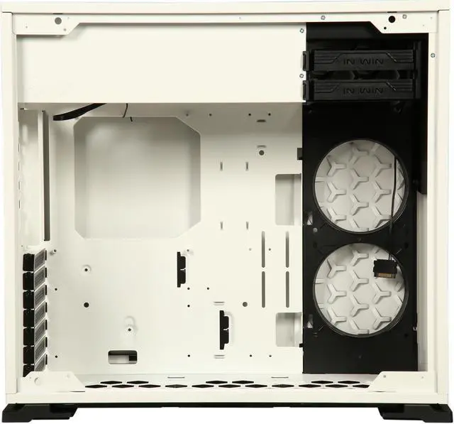 Alt view image 6 of 10 - IN WIN 101 White White SECC, ABS, PC, Tempered Glass ATX Mid Tower Computer Case Power Supply Compatibility
PSII: ATX12V - Length up to 200mm Power Supply
