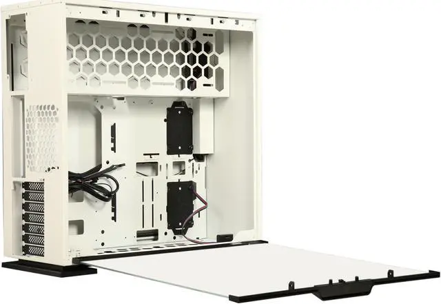 Alt view image 6 of 9 - IN WIN 303 MSI Dragon White SECC / Tempered Glass ATX Mid Tower Computer Case