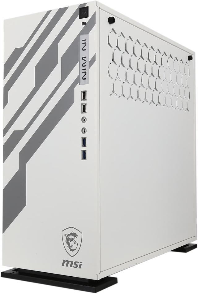Boitier IN WIN 303 Midi-Tower MSI Dragon Edition Blanc 0,000000 - Cdiscount  Informatique