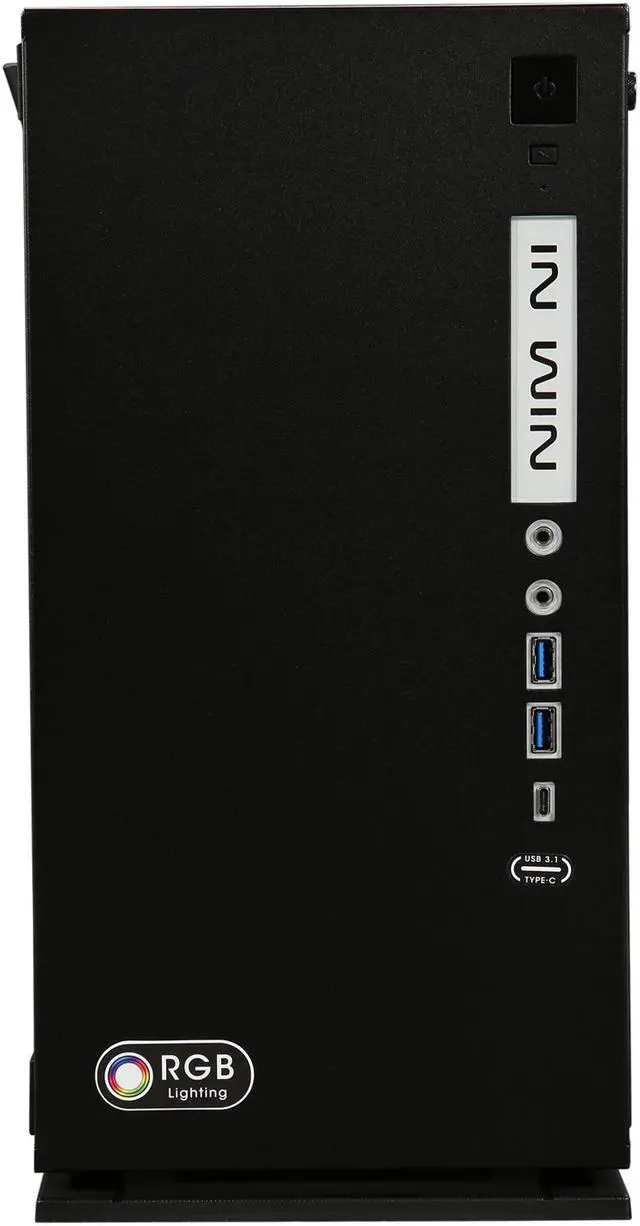 Alt view image 2 of 9 - IN WIN 301C Black Black SECC / Tempered Glass Micro ATX Mini Tower Computer Case