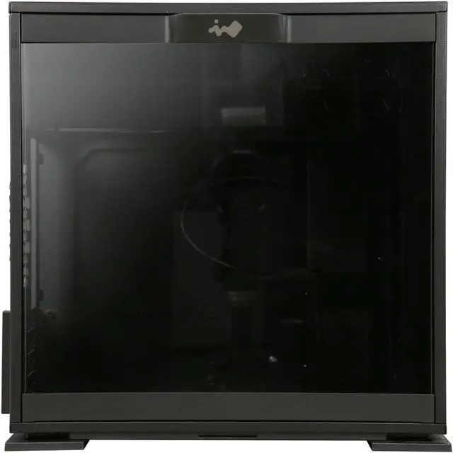 Alt view image 4 of 9 - IN WIN 301C Black Black SECC / Tempered Glass Micro ATX Mini Tower Computer Case