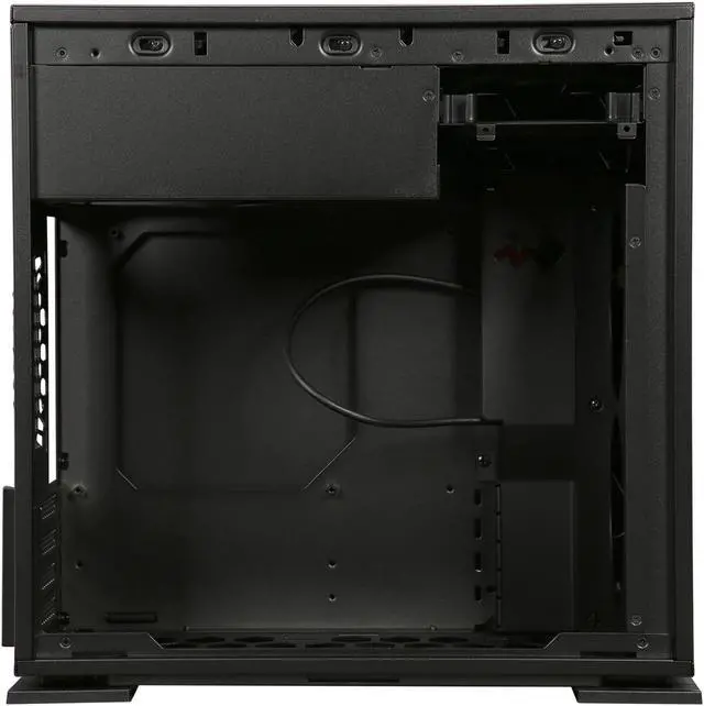 Alt view image 6 of 9 - IN WIN 301C Black Black SECC / Tempered Glass Micro ATX Mini Tower Computer Case
