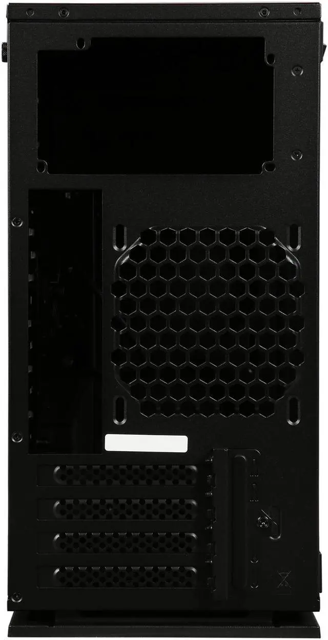 Alt view image 8 of 9 - IN WIN 301C Black Black SECC / Tempered Glass Micro ATX Mini Tower Computer Case