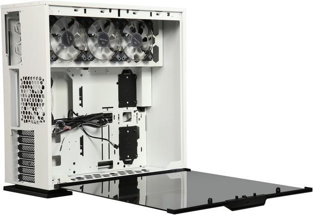 Alt view image 6 of 9 - IN WIN 303C.W.PRGB4 White SECC / Tempered Glass ATX Mid Tower Computer Case