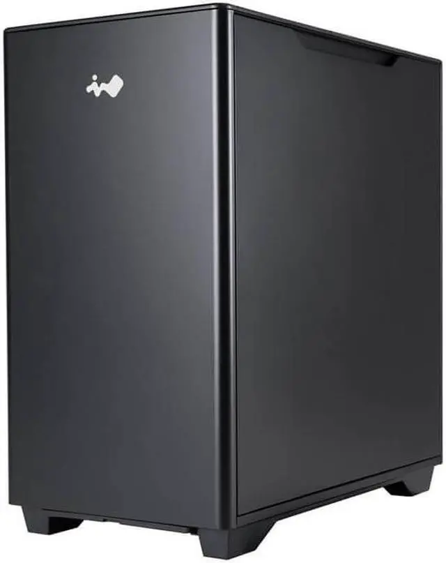 Alt view image 3 of 10 - IN WIN IW-CS-A5BLK-1AM120S Black SECC / Tempered Glass ATX Mid Tower In Win IW-CS-A5BLK-1AM120S A5 Mid Tower Computer Case