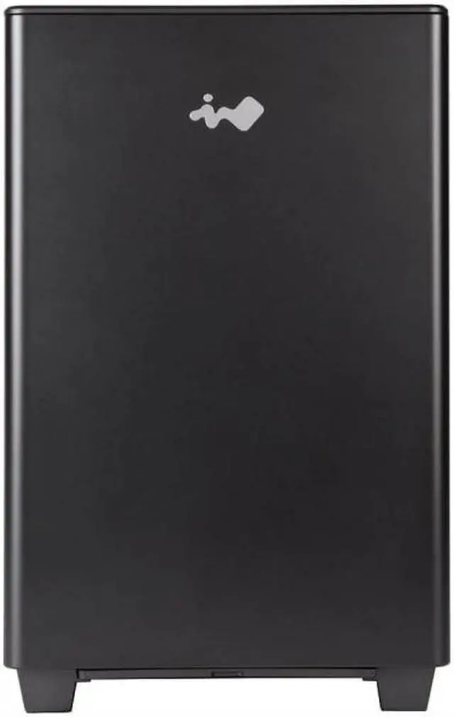 Alt view image 2 of 10 - IN WIN IW-CS-A3BLK-1AM120S Black SECC / Tempered Glass Micro ATX Mini Tower In Win IW-CS-A3BLK-1AM120S A3 Black Mini Tower Computer Case