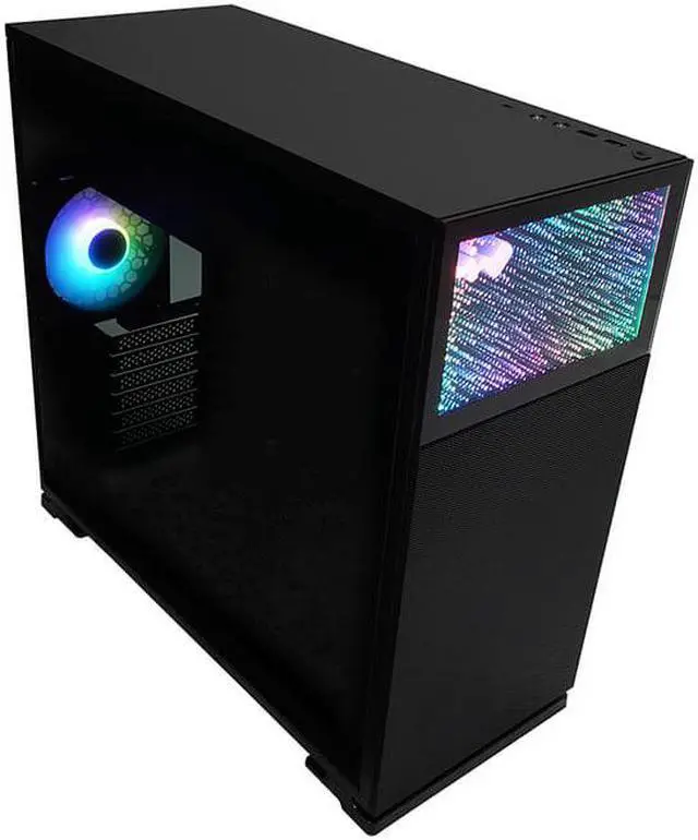 Alt view image 2 of 6 - IN WIN IW-CS-N127BLK-1AL120 Black SECC, ABS, PC, Tempered Glass ATX Mid Tower Computer Case