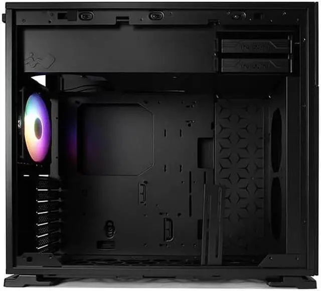 Alt view image 3 of 6 - IN WIN IW-CS-N127BLK-1AL120 Black SECC, ABS, PC, Tempered Glass ATX Mid Tower Computer Case