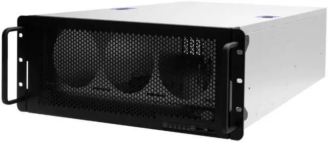 Alt view image 2 of 5 - In-Win Server Chassis R400LC, 4U Advanced Industrial Server Chassis to support up to 360mm AIO.