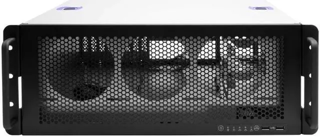 Alt view image 3 of 5 - In-Win Server Chassis R400LC, 4U Advanced Industrial Server Chassis to support up to 360mm AIO.