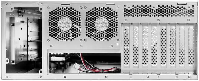Alt view image 5 of 5 - In-Win Server Chassis R400LC, 4U Advanced Industrial Server Chassis to support up to 360mm AIO.