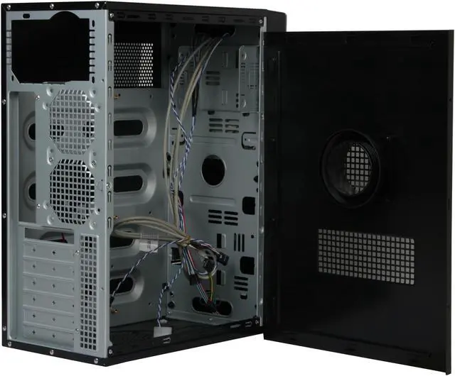 Alt view image 5 of 10 - GMC R-2 Toast AZT-GMCR2-BL Black Steel / Plastic ATX Mid Tower Computer Case