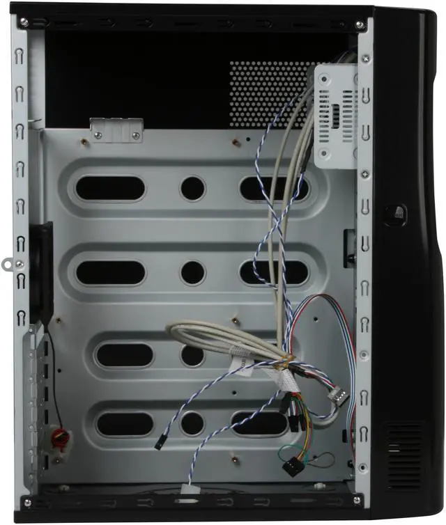 Alt view image 6 of 10 - GMC R-2 Toast AZT-GMCR2-BL Black Steel / Plastic ATX Mid Tower Computer Case