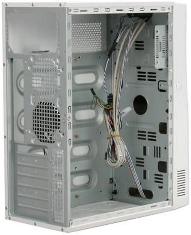 Alt view image 6 of 12 - GMC R-2 Toast AZT-GMCR2-WH White Steel / Plastic ATX Mid Tower Computer Case