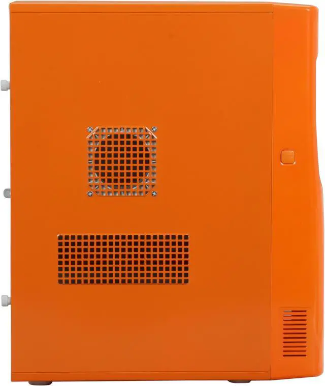 Alt view image 4 of 12 - GMC R-2 Toast AZT-GMCR2-OR Orange Steel / Plastic ATX Mid Tower Computer Case