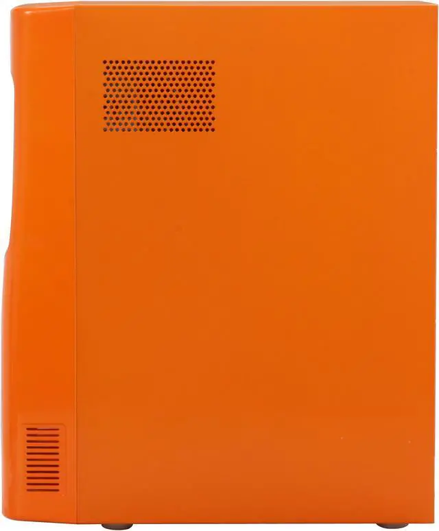 Alt view image 10 of 12 - GMC R-2 Toast AZT-GMCR2-OR Orange Steel / Plastic ATX Mid Tower Computer Case