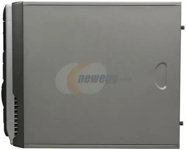 Alt view image 10 of 12 - GMC Black Steel K-2 Ebony AZT-GMCK2-EB ATX Media Center / HTPC Case