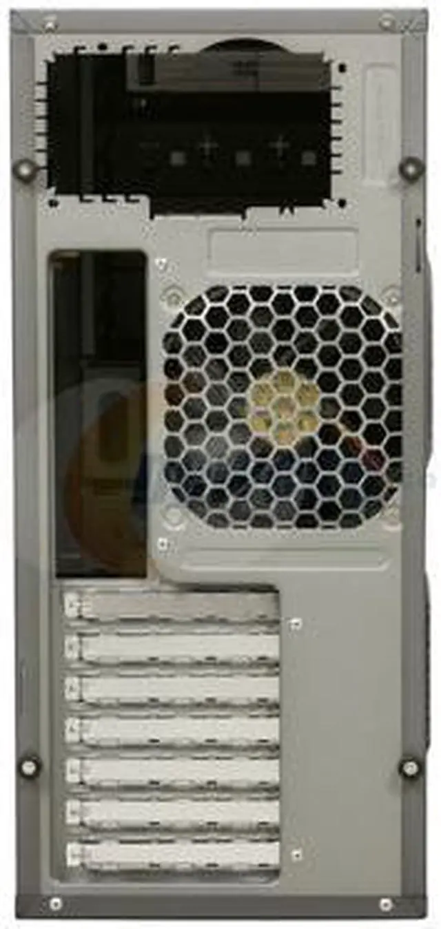 Alt view image 11 of 12 - GMC Black Steel K-2 Ebony AZT-GMCK2-EB ATX Media Center / HTPC Case