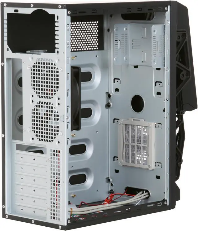 Alt view image 6 of 11 - GMC R-4 Bulldozer AZT-GMCR4-BL Black ABS / SECC steel ATX Mid Tower Computer Case