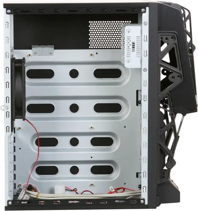 Alt view image 7 of 11 - GMC R-4 Bulldozer AZT-GMCR4-BL Black ABS / SECC steel ATX Mid Tower Computer Case