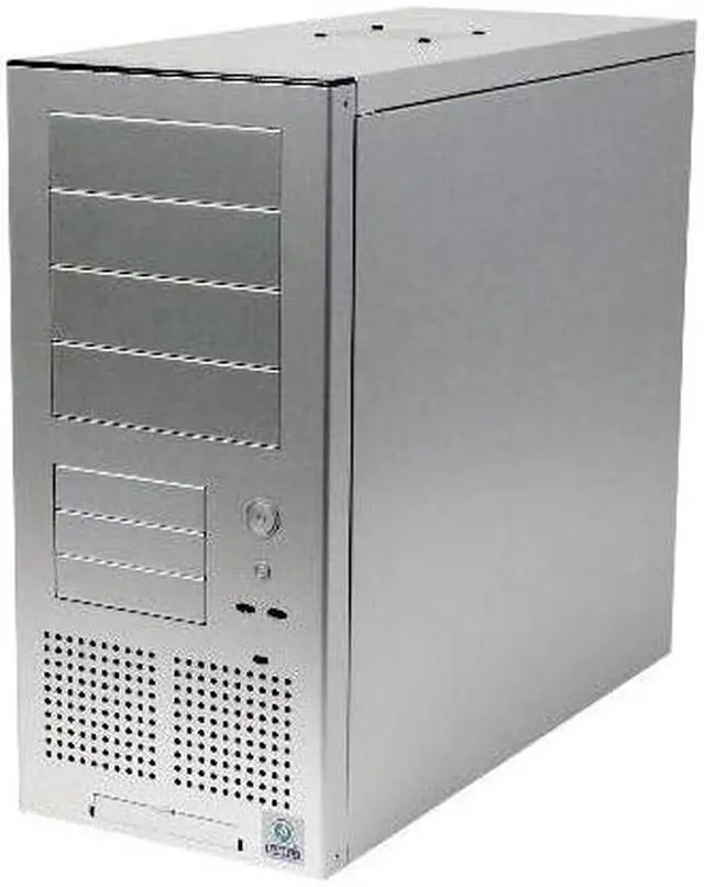 Alt view image 2 of 10 - LIAN LI PC-60USB B2 Silver Aluminum ATX Mid Tower Computer Case