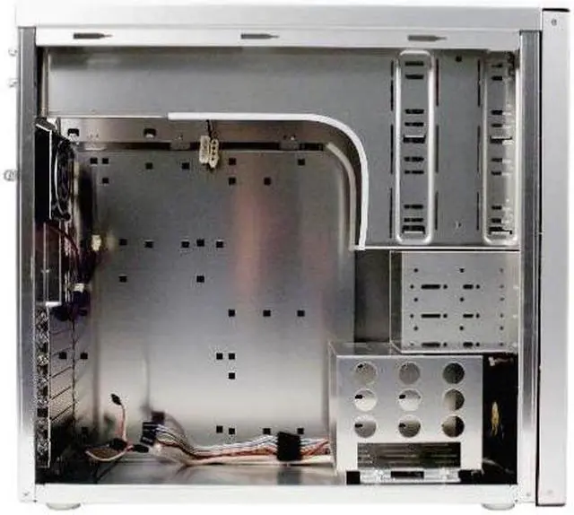 Alt view image 5 of 10 - LIAN LI PC-60USB B2 Silver Aluminum ATX Mid Tower Computer Case