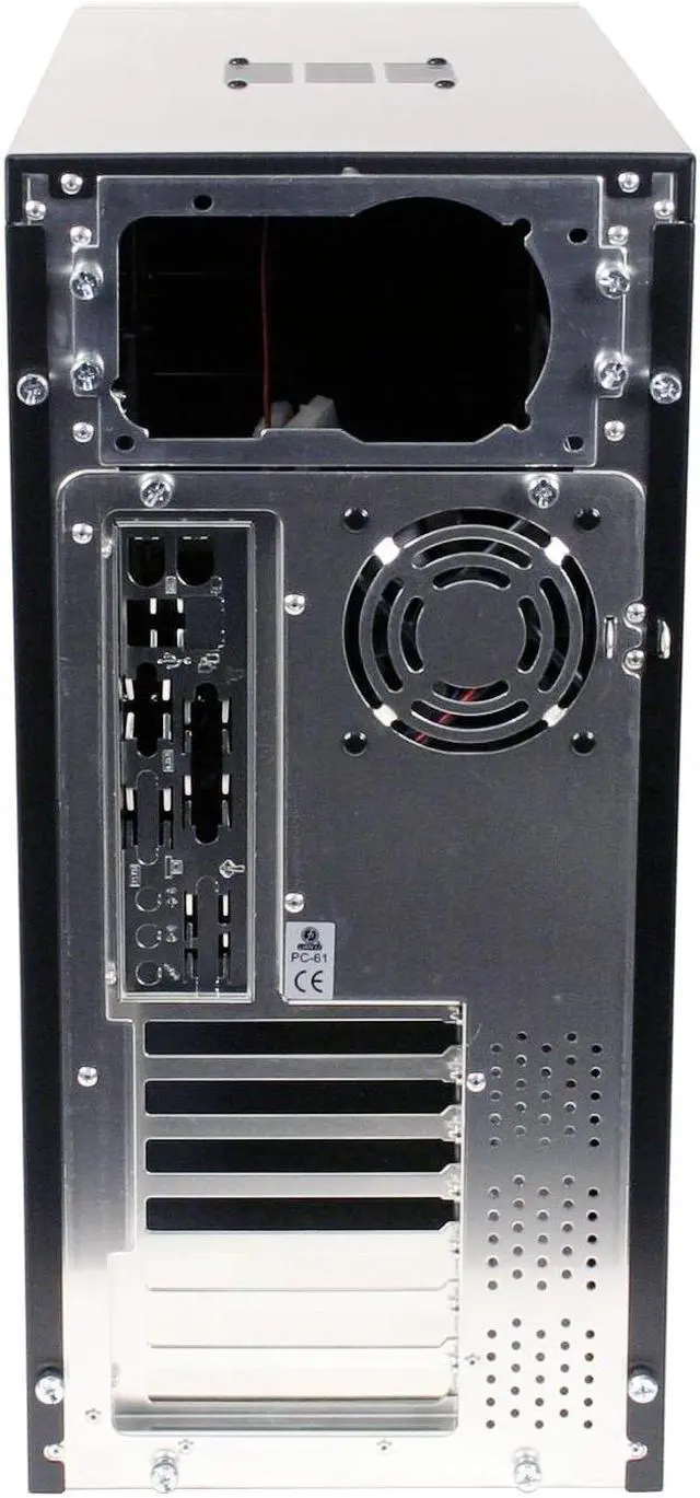 Alt view image 9 of 11 - LIAN LI PC-61 USB Black Aluminum ATX Mid Tower Computer Case