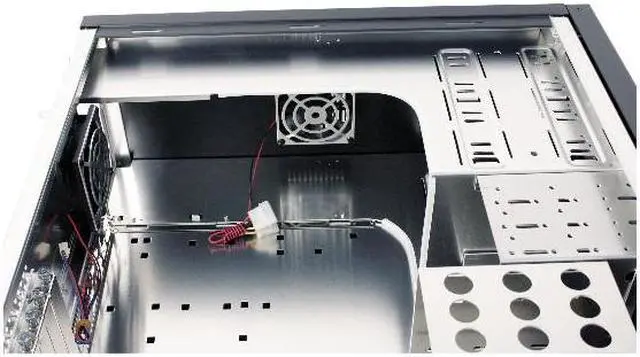 Alt view image 8 of 11 - LIAN LI PC-61 USB Black Aluminum ATX Mid Tower Computer Case