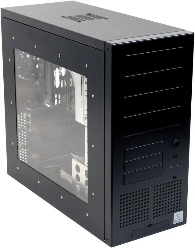 Main image of LIAN LI PC-65B Black Aluminum ATX Mid Tower Computer Case