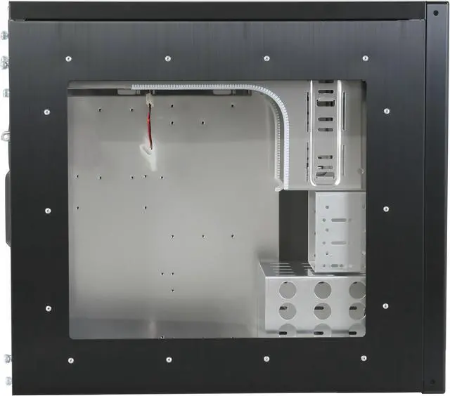 Alt view image 6 of 14 - LIAN LI PC-65B Black Aluminum ATX Mid Tower Computer Case