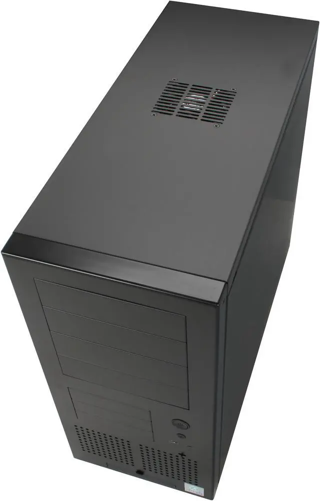 Alt view image 11 of 14 - LIAN LI PC-65B Black Aluminum ATX Mid Tower Computer Case