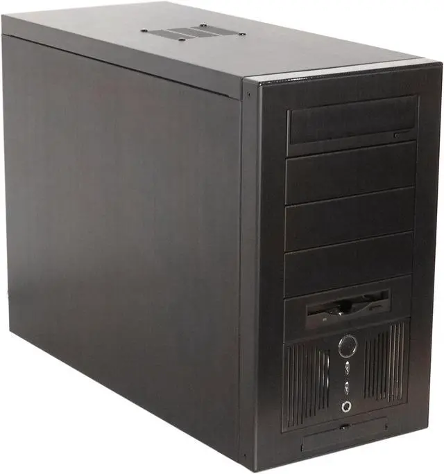 Main image of LIAN LI PC-3077B Black Aluminum ATX Mid Tower Computer Case